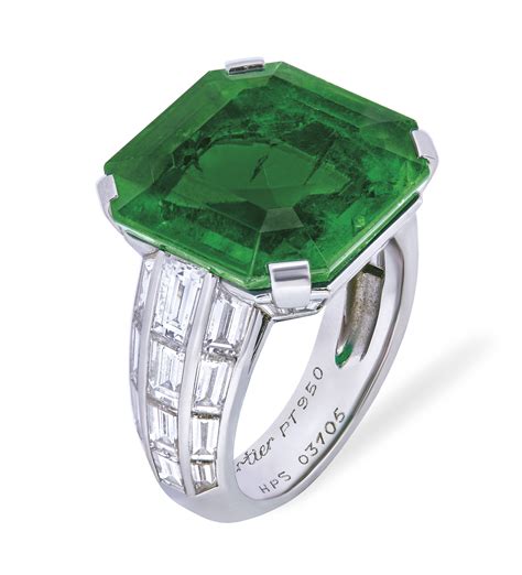 cartier emerald ring for sale